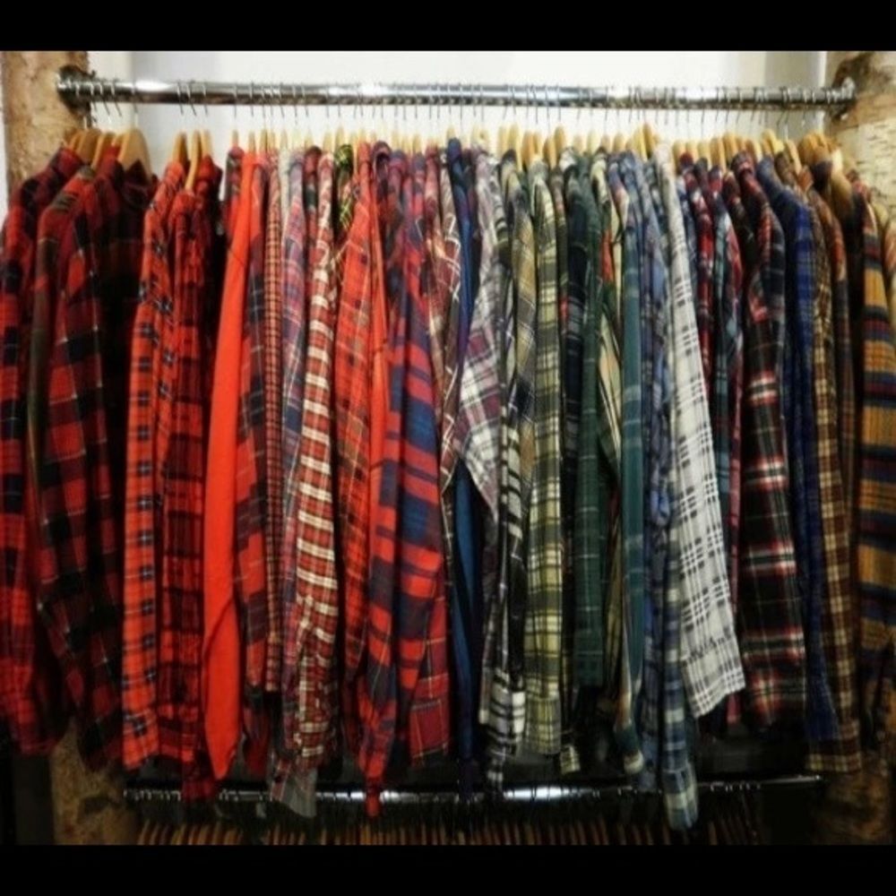 Bundle Unisex Qty. Of "10" Vintage Flannels Shirts